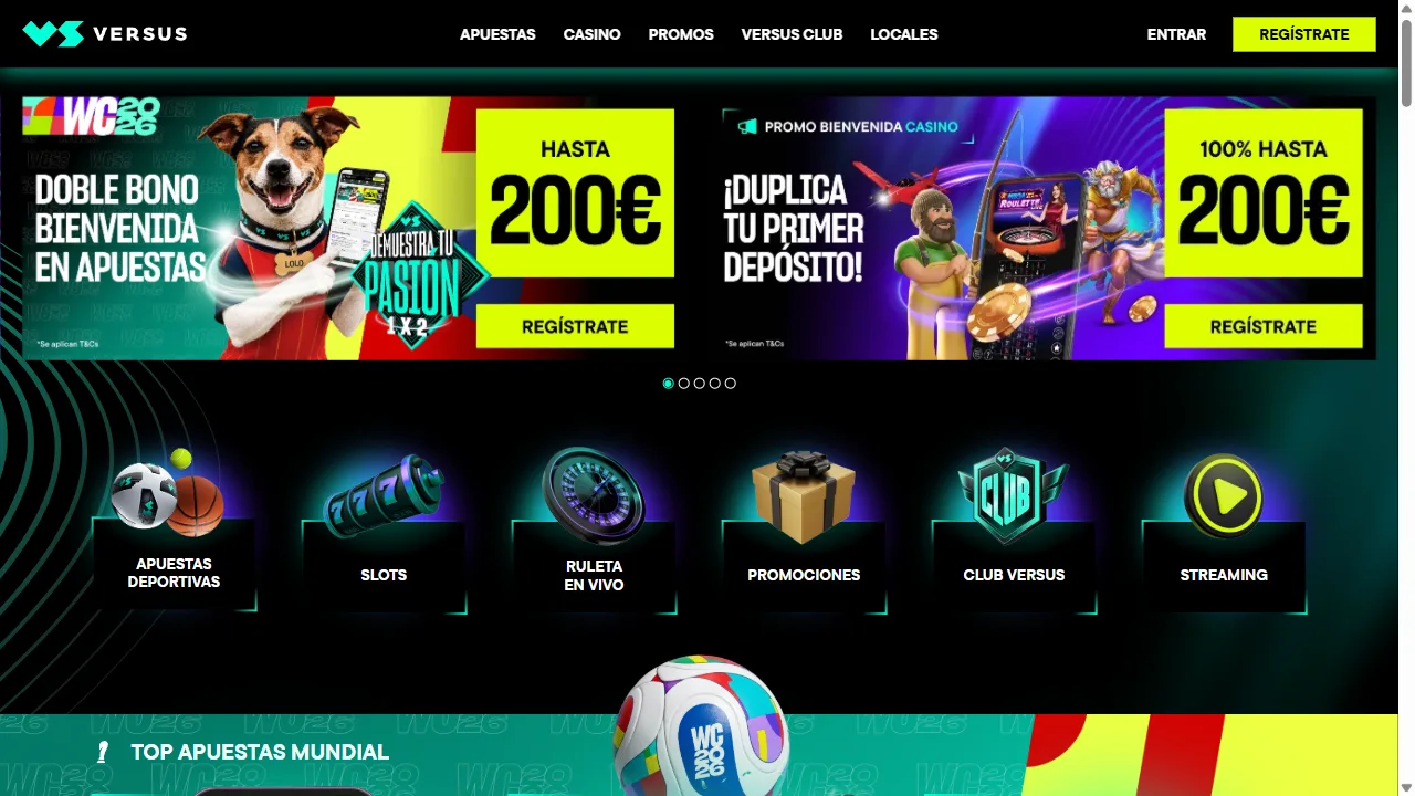 Versus — casa de apuestas